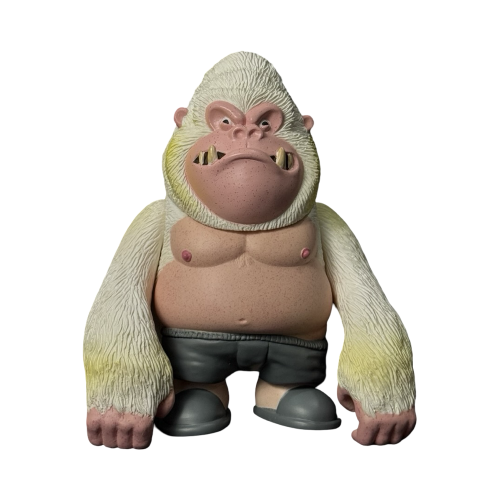 White Gorilla 6“ Figure by Chinolam 1 | Monkey Paw Mexico