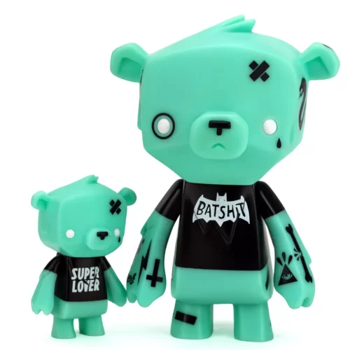 Kuma & Cub Set Zombeat Bear! 6" Figure By Dead Beat City Monkey Paw Mexico