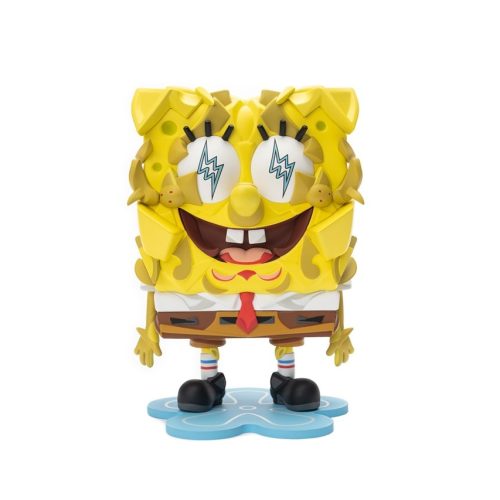 SpongeBob SquarePants 8" Figure By Louis De Guzman x J Balvin Monkey Paw Mexico