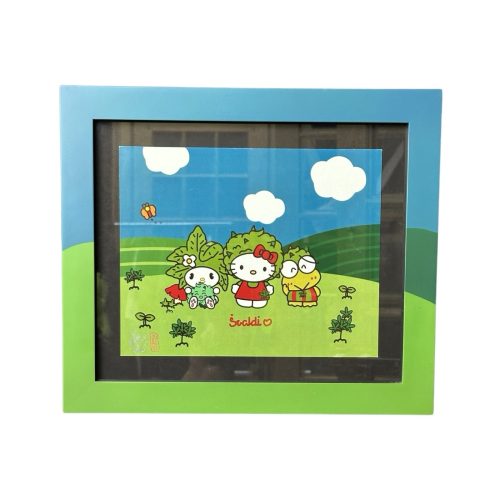 Hello Kitty Friends 31x36 cm Framed Print By Jualdi 01 Monkey Paw Mexico