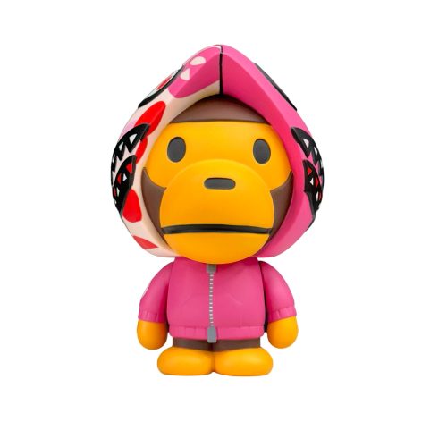 Bape Baby Milo Shark Pink Hoodie 6" Figure (2017) Monkey Paw Mexico