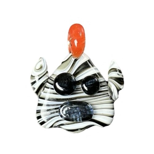 Ghost Pendant Zebra By ATXZ 01 Monkey Paw Mexico